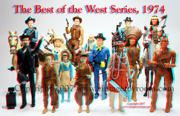 vintage johnny west action figures