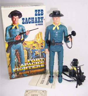 Sold at Auction: Vintage Marx Toys General Custer Fort Apache Fighter